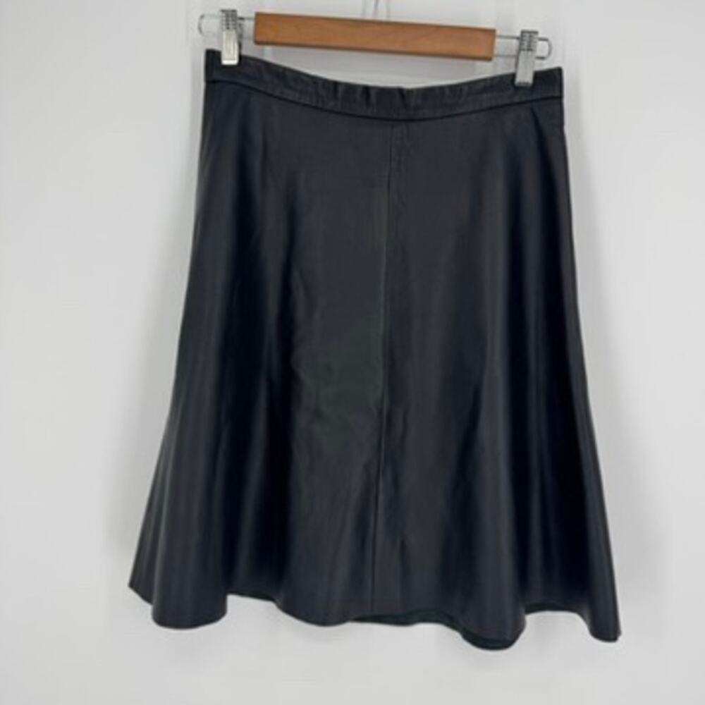 Gorman Leather Skirt A Line Size 8